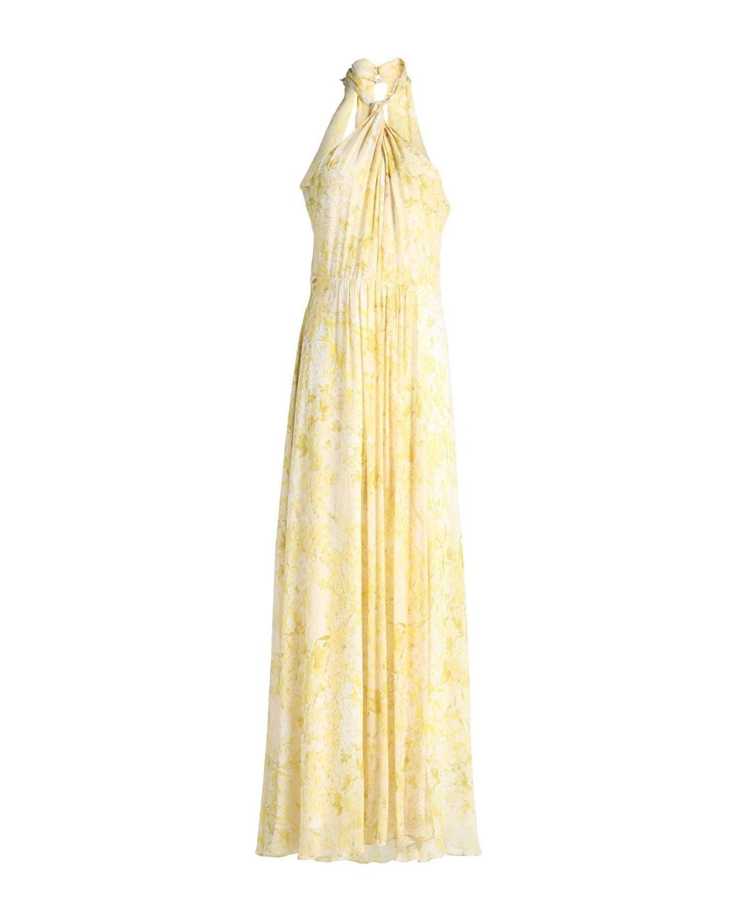 Patrizia Pepe Metallic Maxi Dress