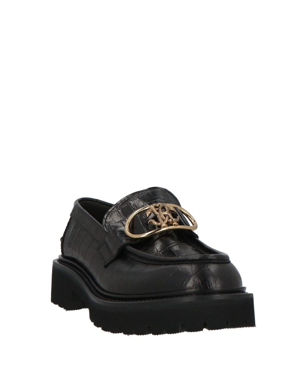 Roberto Cavalli Black Loafer