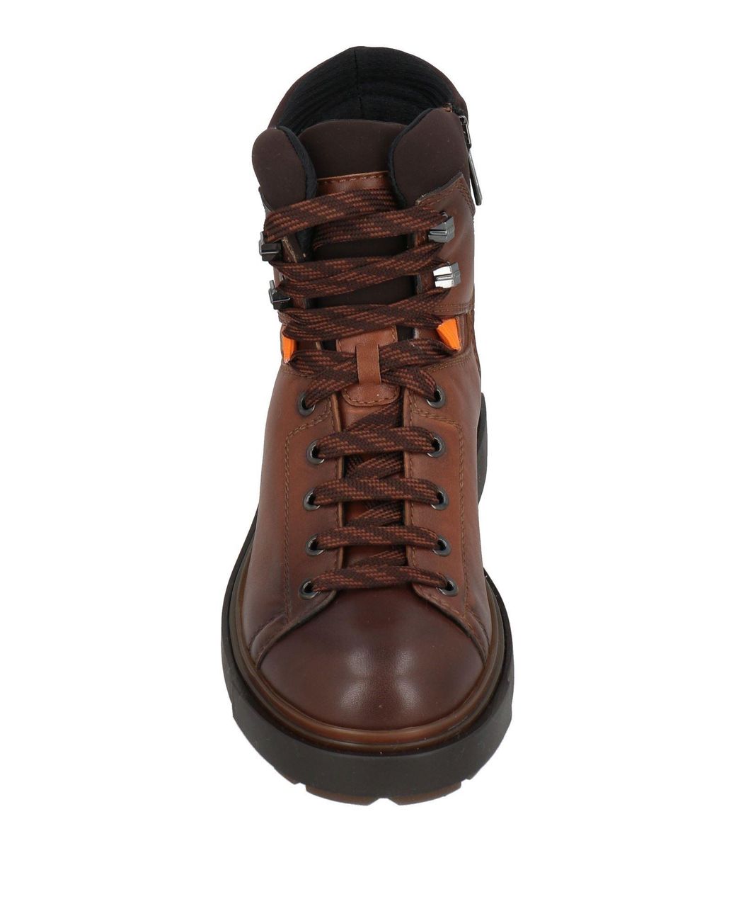 Santoni Brown Ankle Boots for men