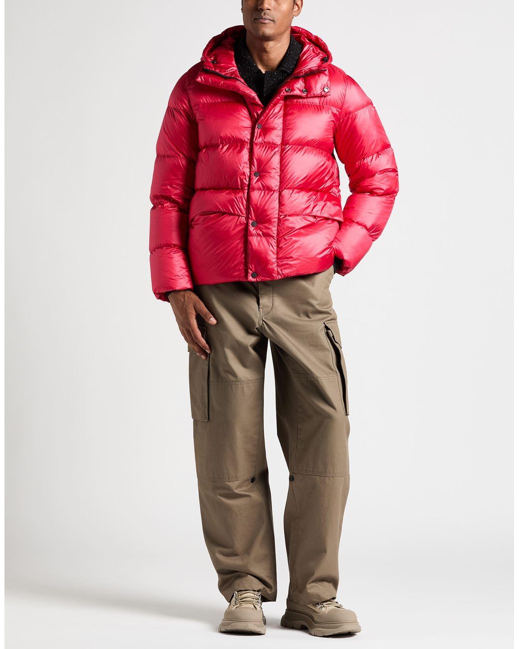 Add Red Puffer for men