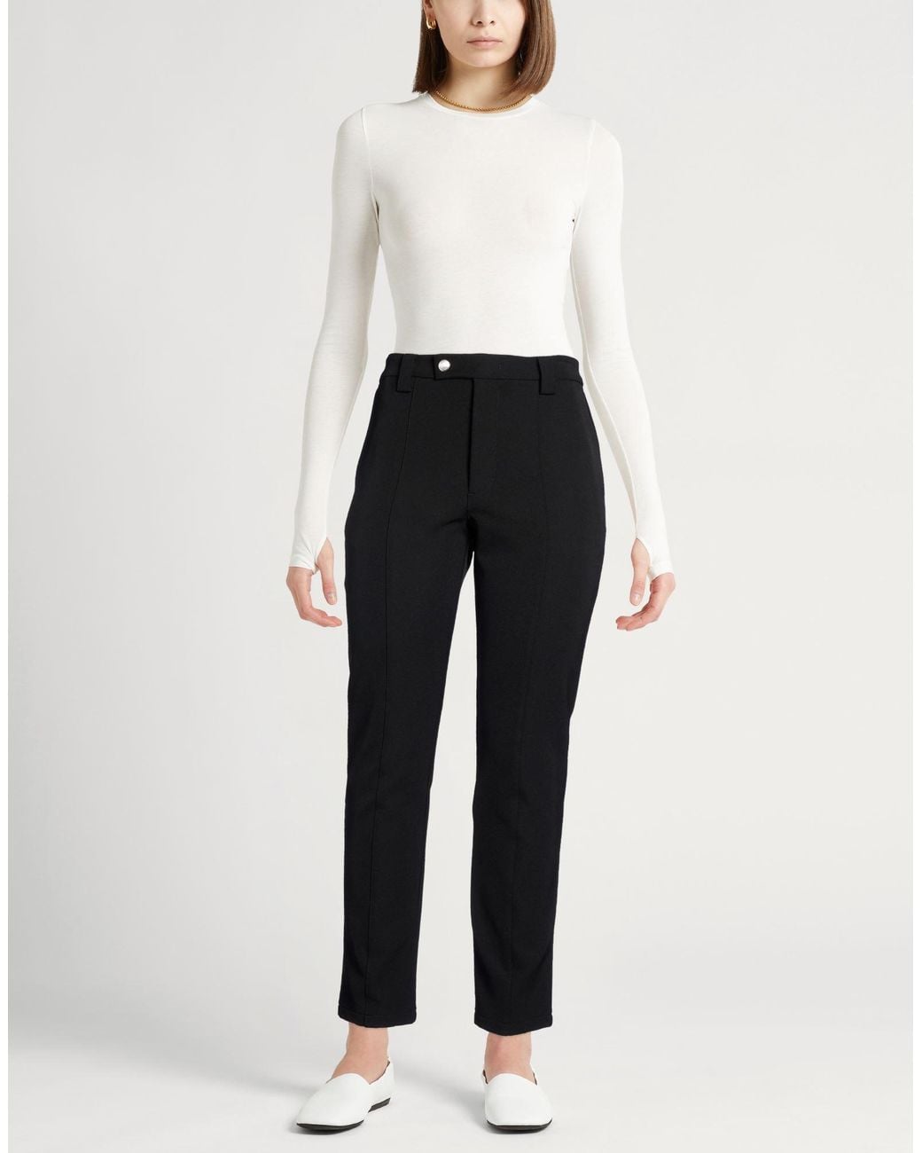 Bally Black Pants Polyamide, Polyester, Elastane