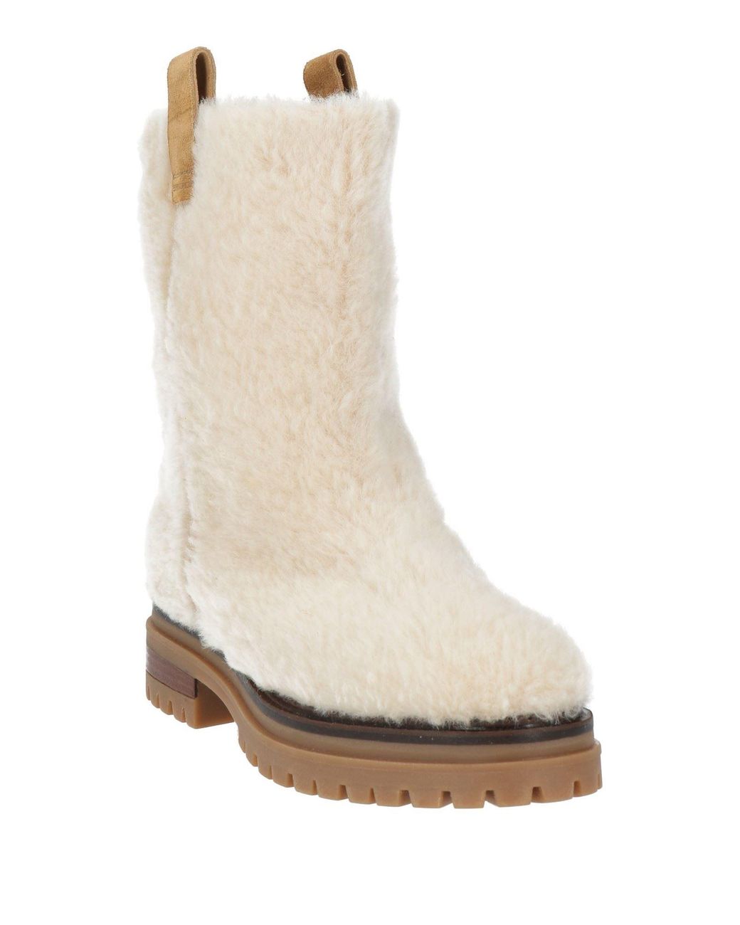 Sergio Rossi White Ankle Boots
