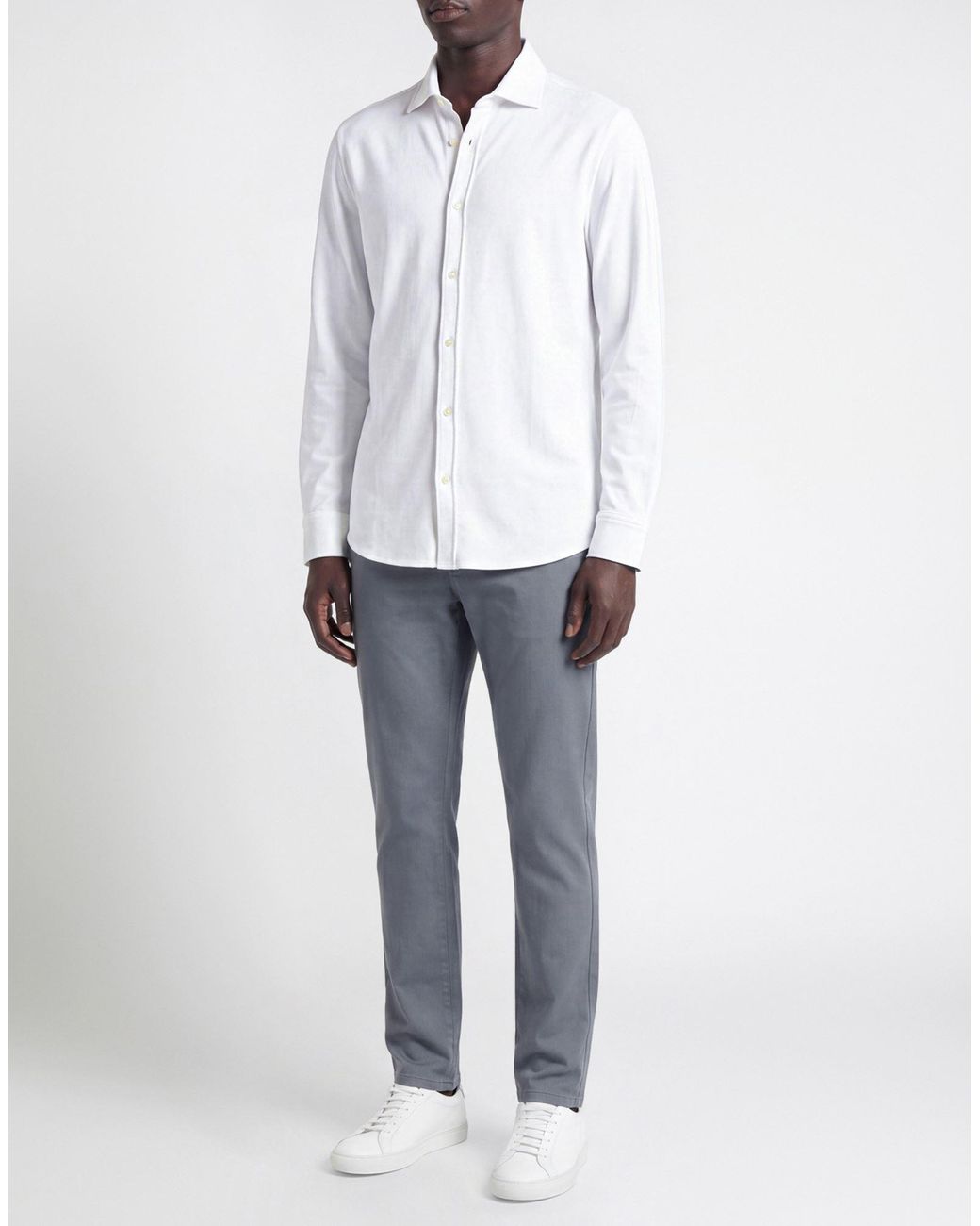 Camisa Circolo 1901 de hombre de color White
