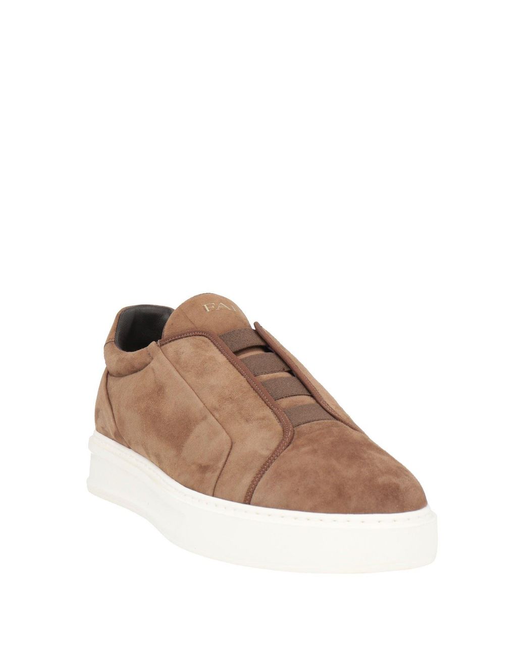Fabi Brown Sneakers Leather for men
