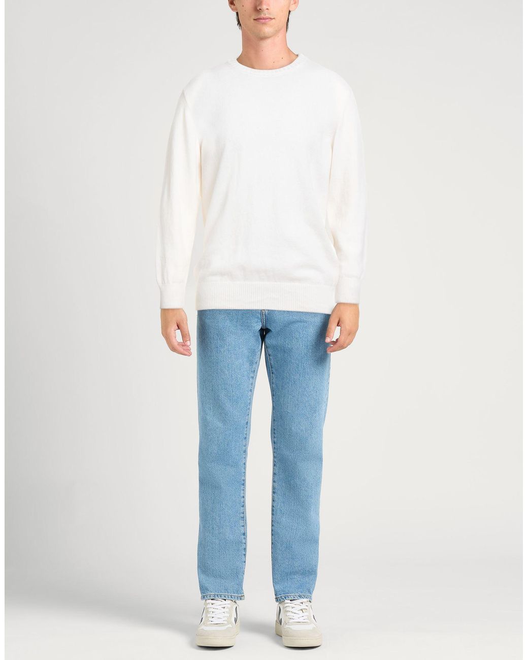 Pullover Eleventy de hombre de color White