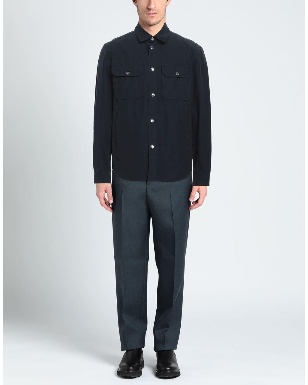Camicia di Woolrich in Blue da Uomo
