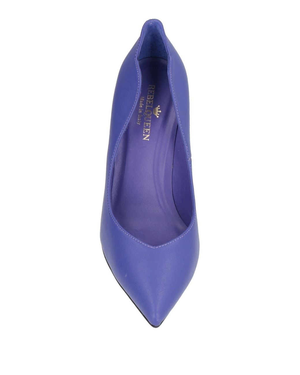Rebel Queen Purple Pumps Leather