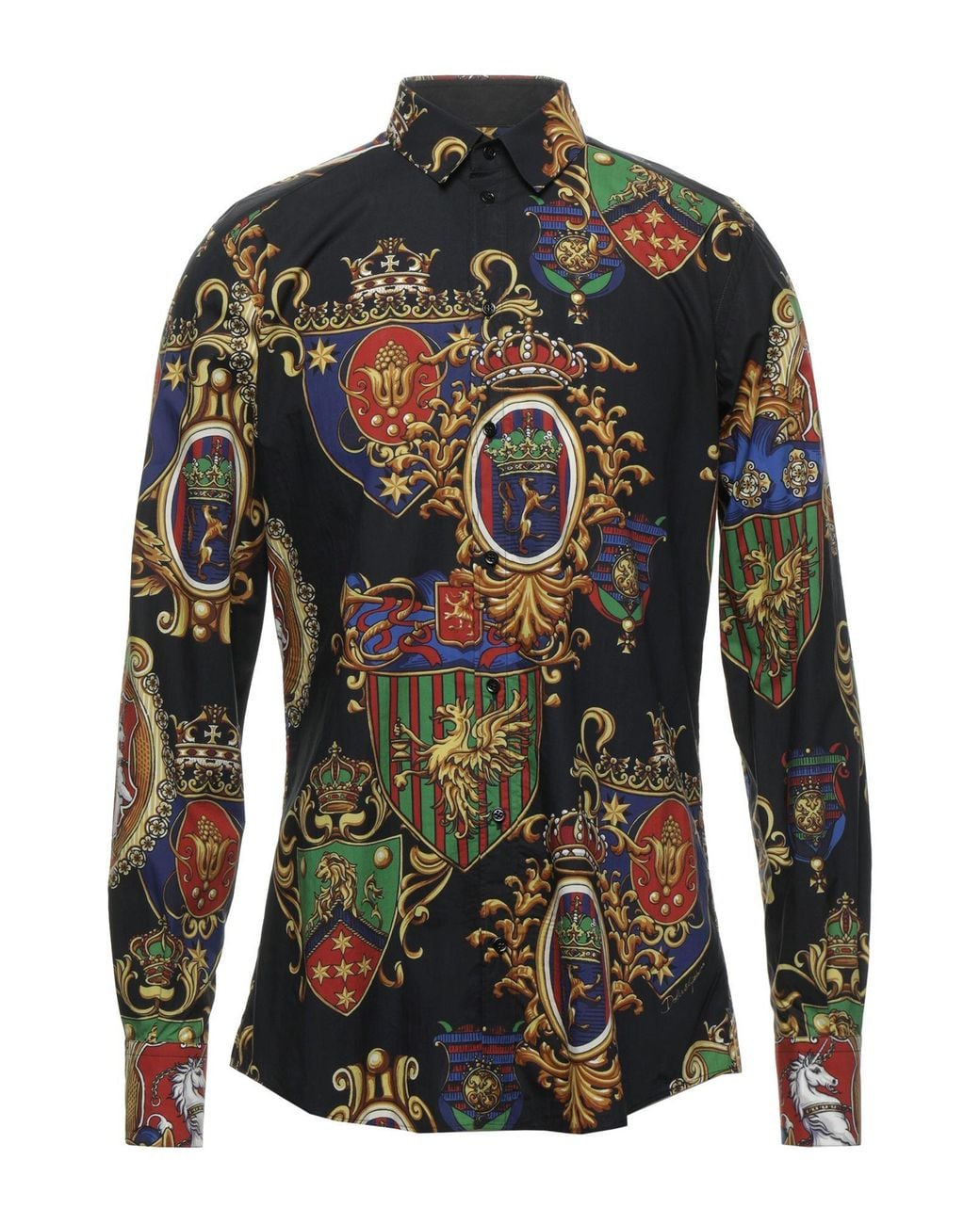 Dolce & Gabbana Gray Shirt Cotton for men