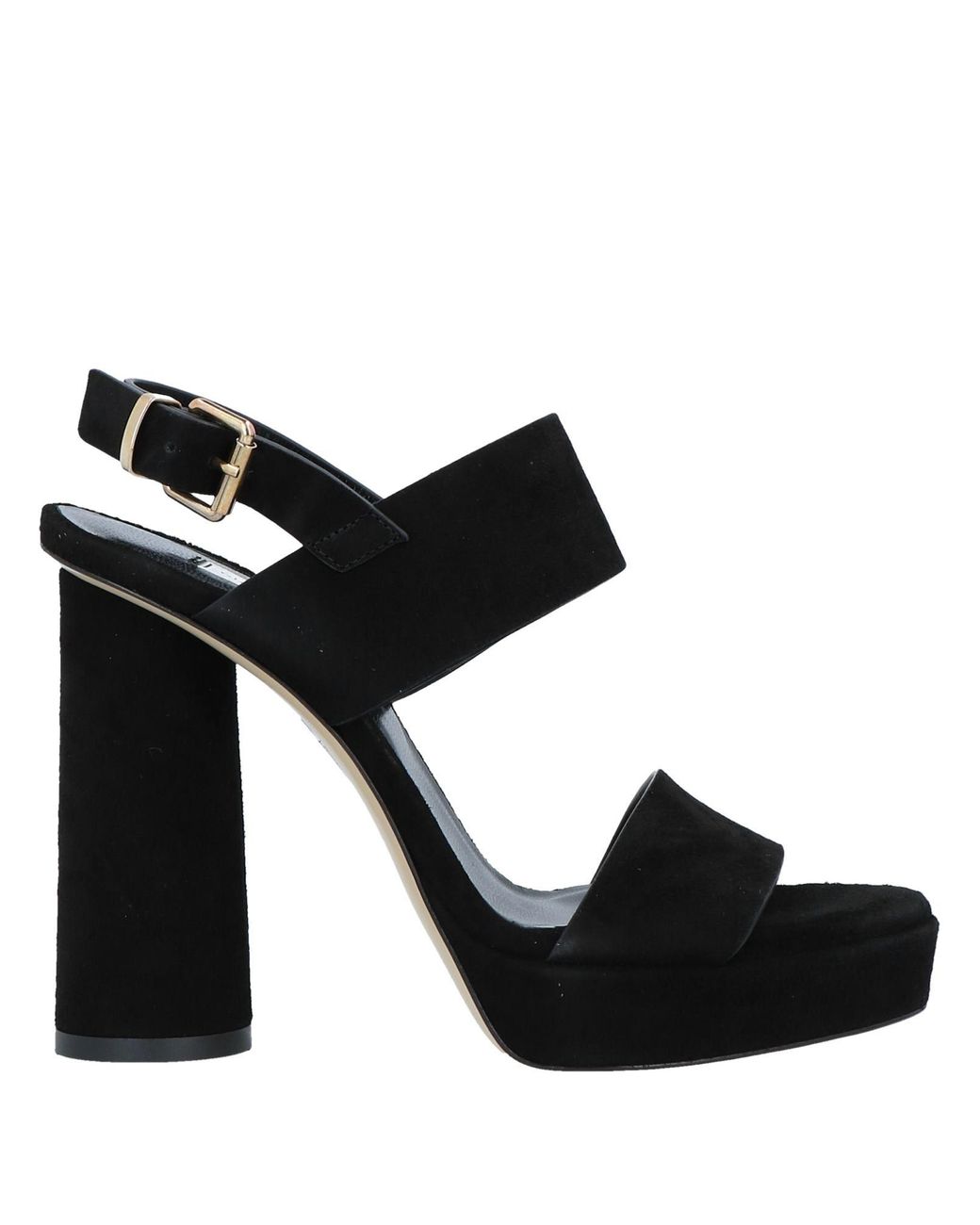 Giampaolo Viozzi Leather Sandals in Black - Lyst