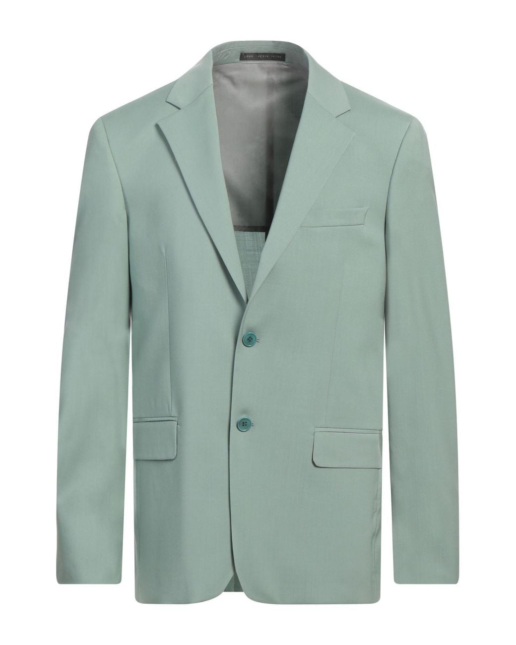 Low Brand Green Blazer Wool, Polyester, Elastane for men