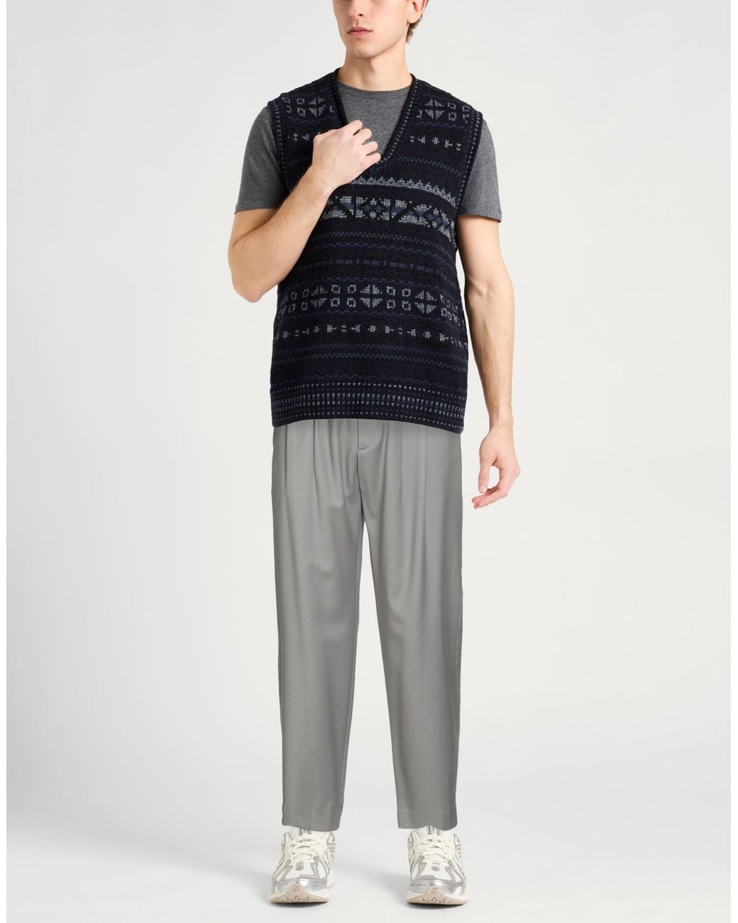 Dondup Gray Pants for men