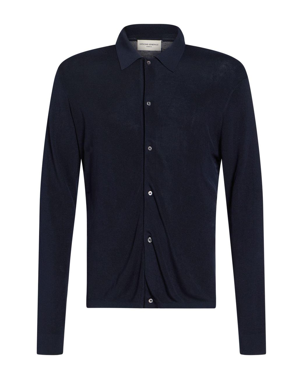 Officine Generale Blue Shirt for men