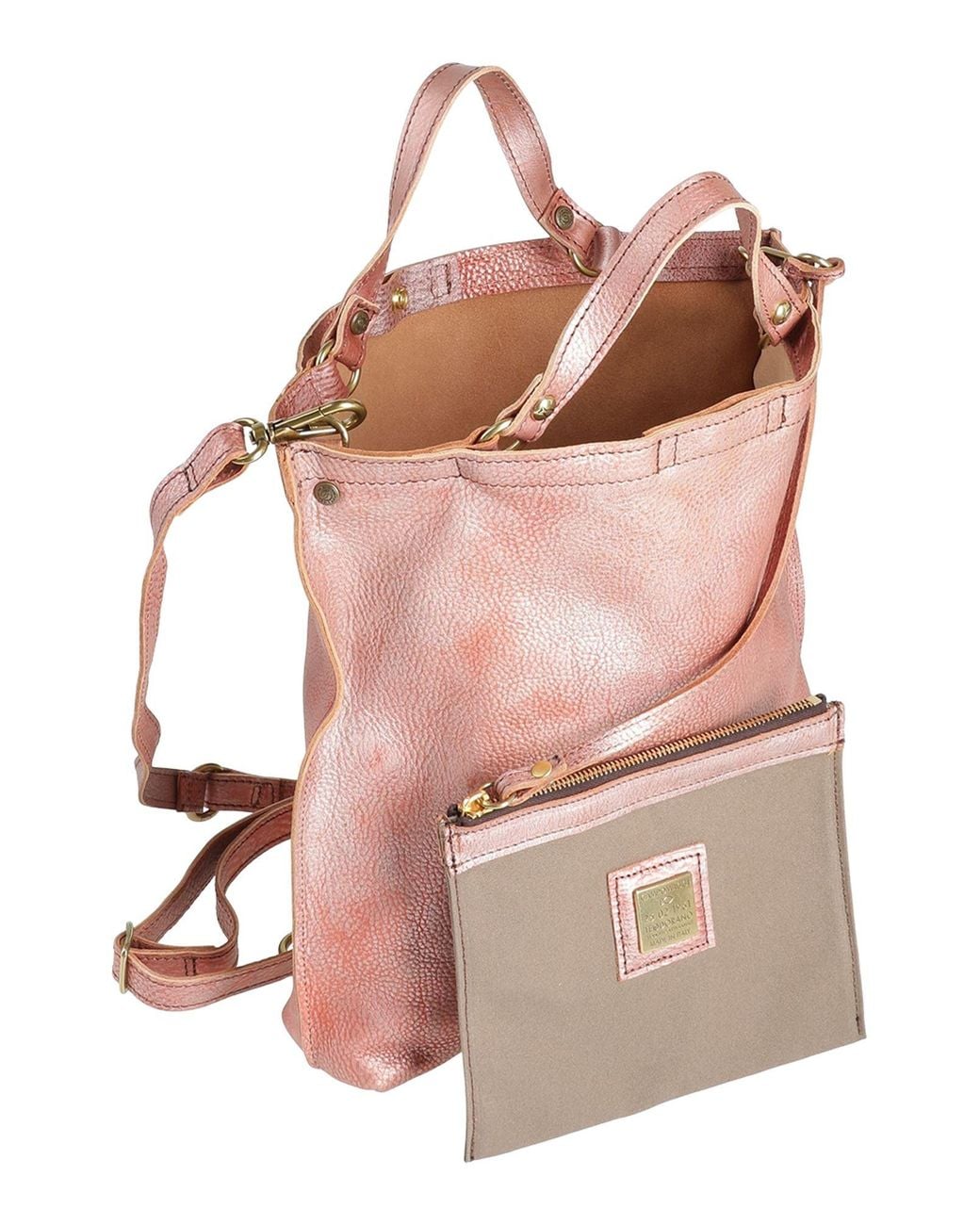 Borsa A Mano di Campomaggi in Pink