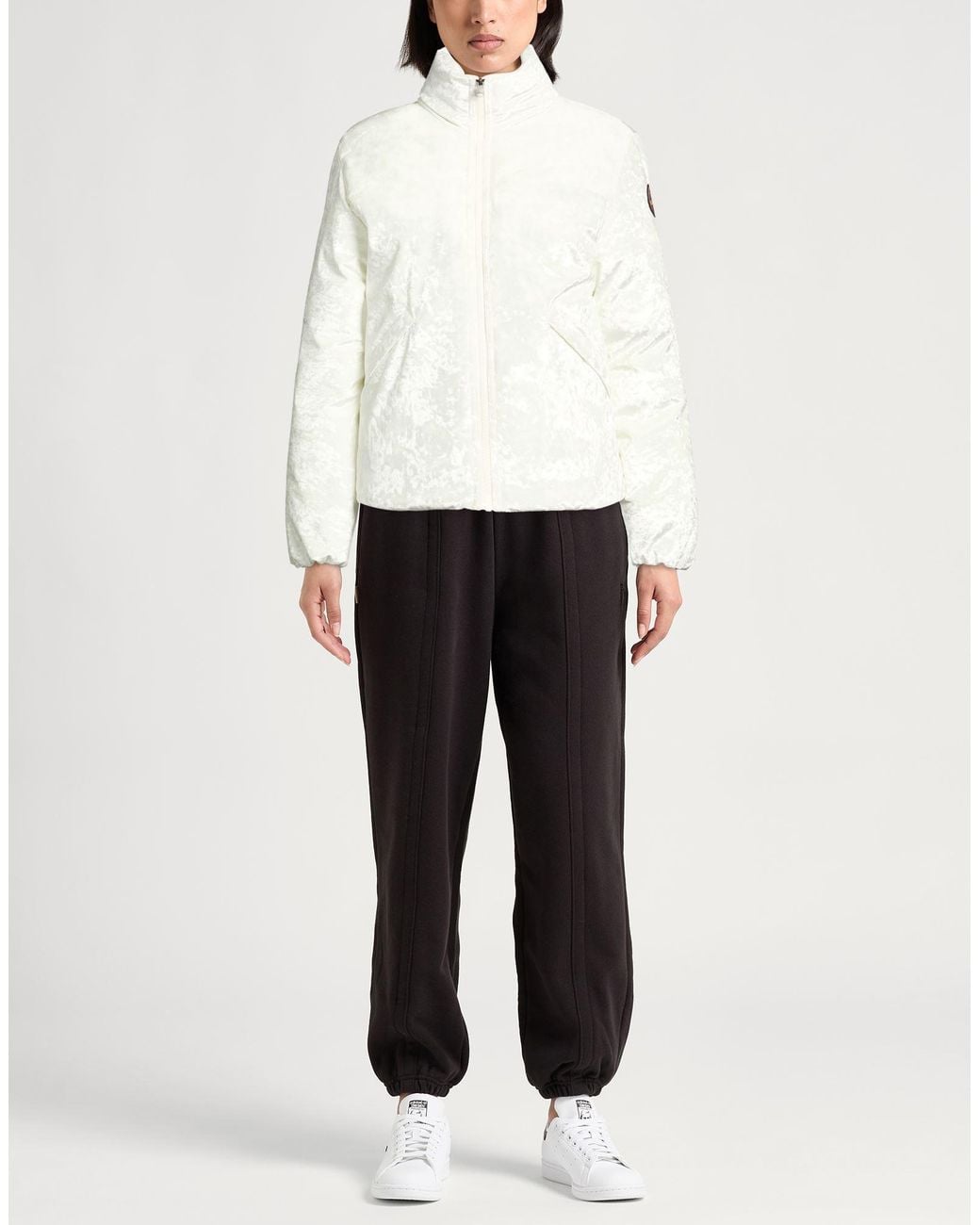 Napapijri White Puffer Polyester