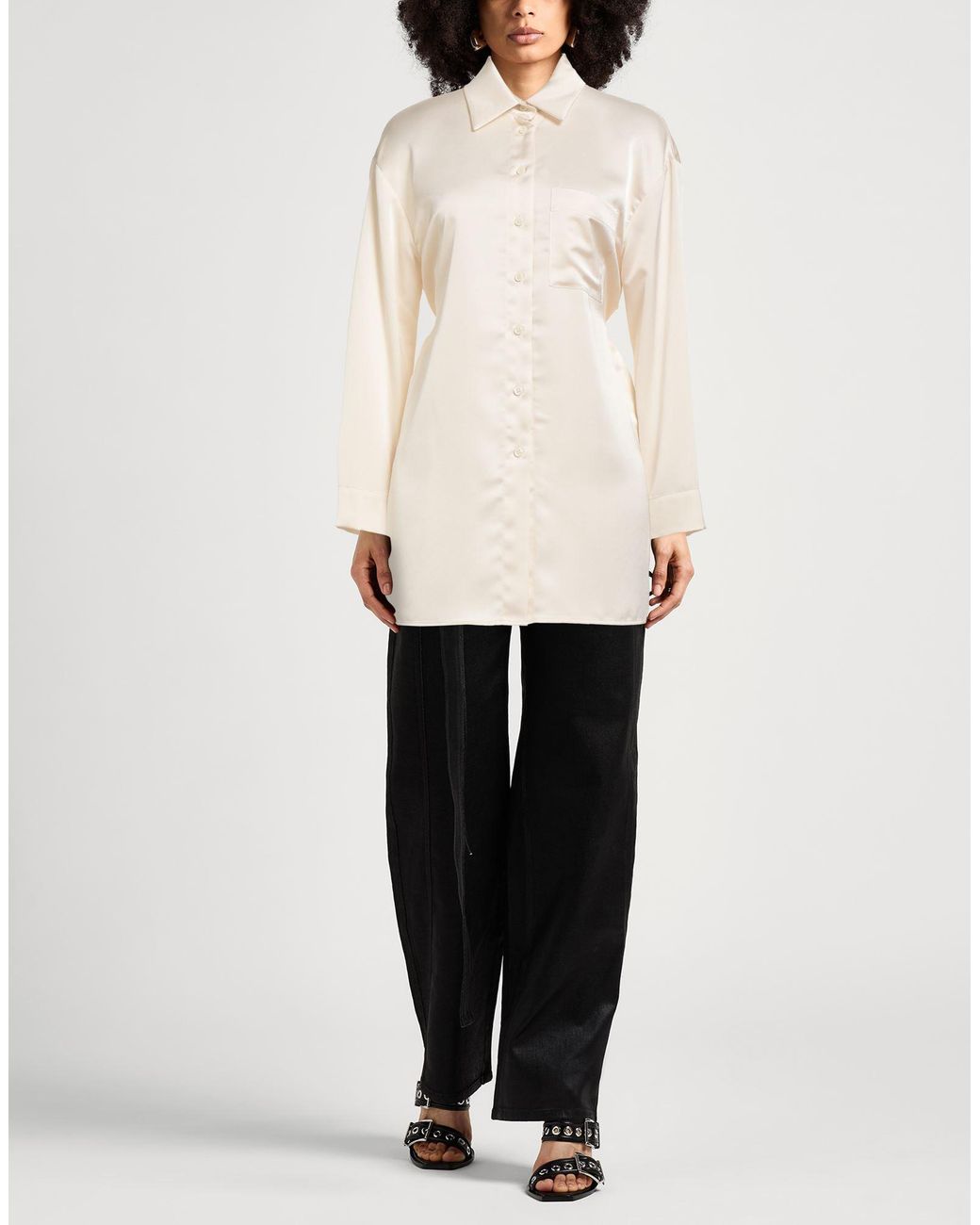 Caractere White Shirt Polyester