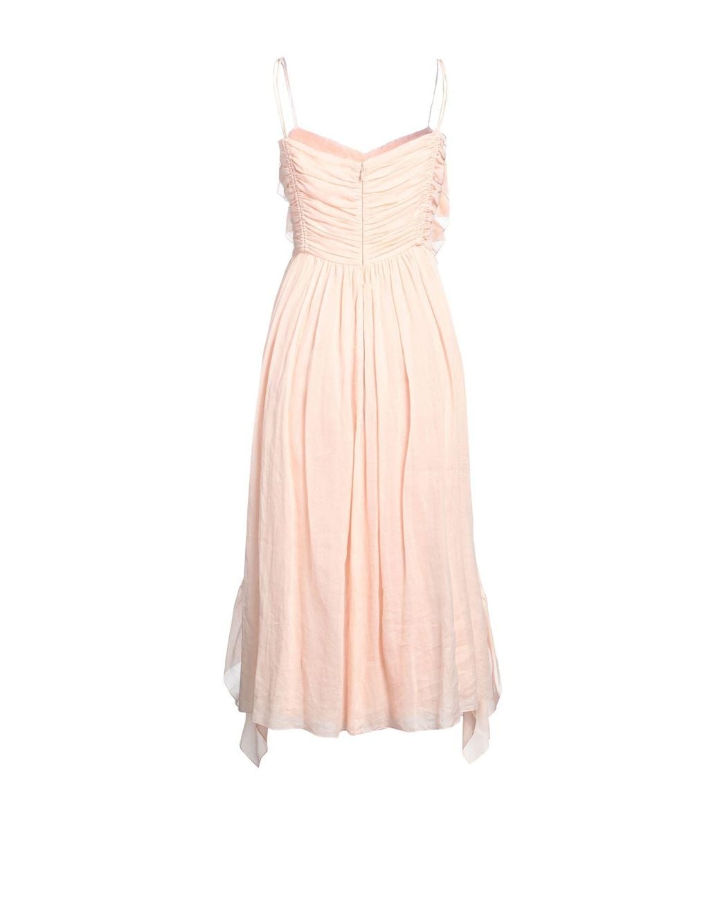 Robe midi Chloé en coloris Natural