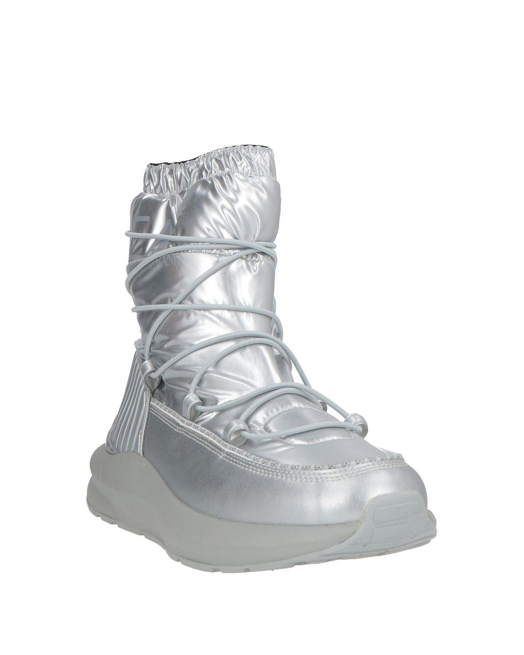 EA7 Gray Ankle Boots for men