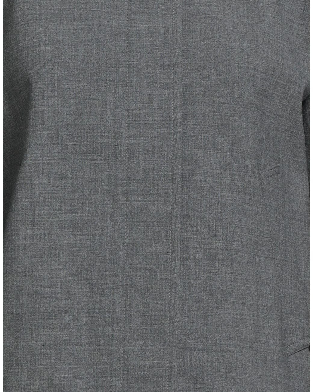 Ottod'Ame Gray Jacket Polyester, Virgin Wool, Elastane