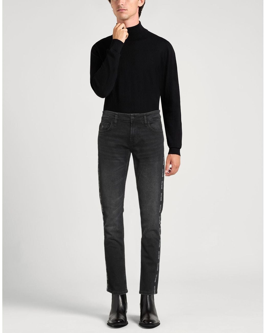 Guess Black Jeans for men