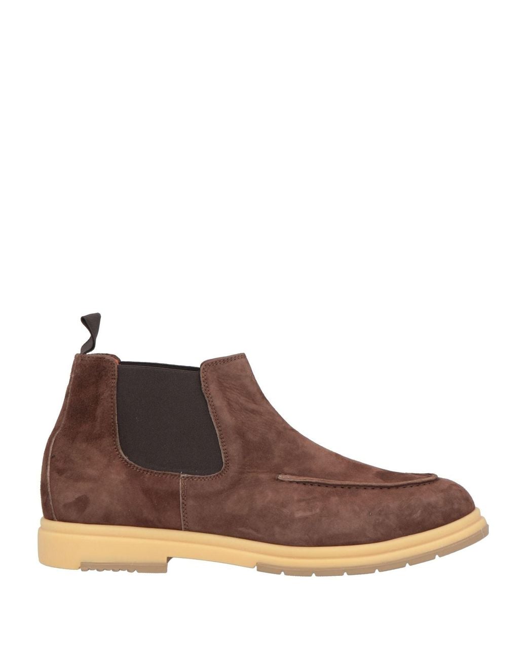 Andrea Ventura Firenze Brown Ankle Boots Leather for men