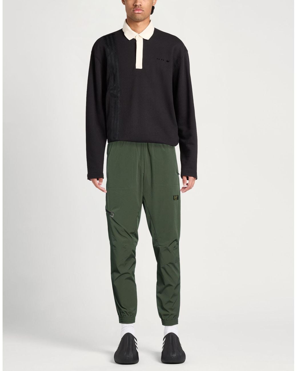 EA7 Green Pants for men
