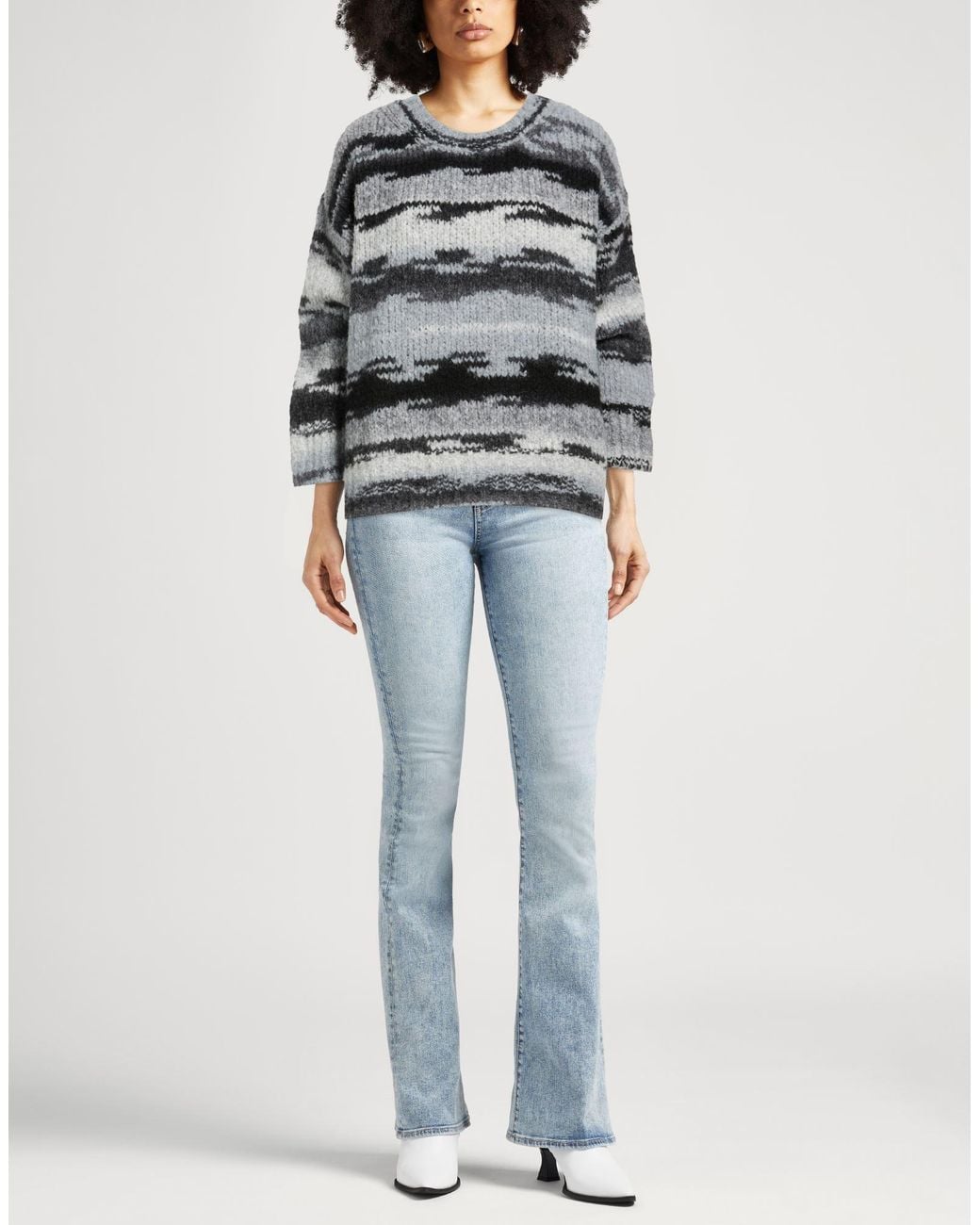 Pullover Carla G en coloris Gray