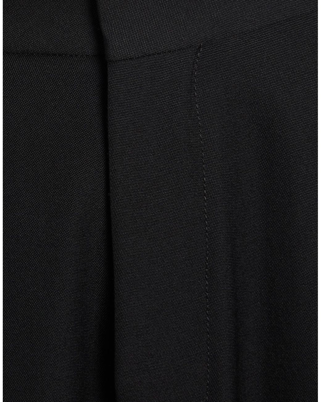 DSquared² Black Pants Virgin Wool, Polyester for men
