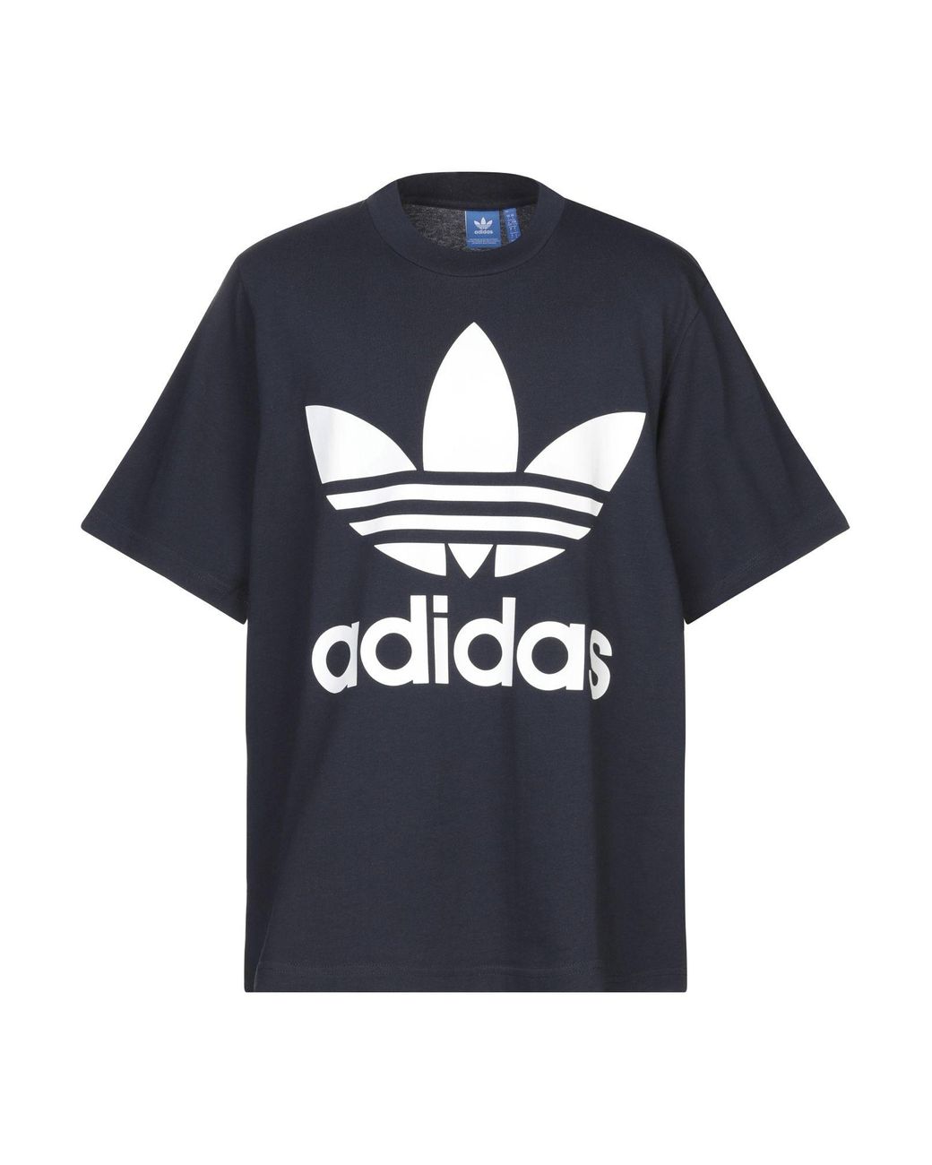 adidas originals blue t shirt
