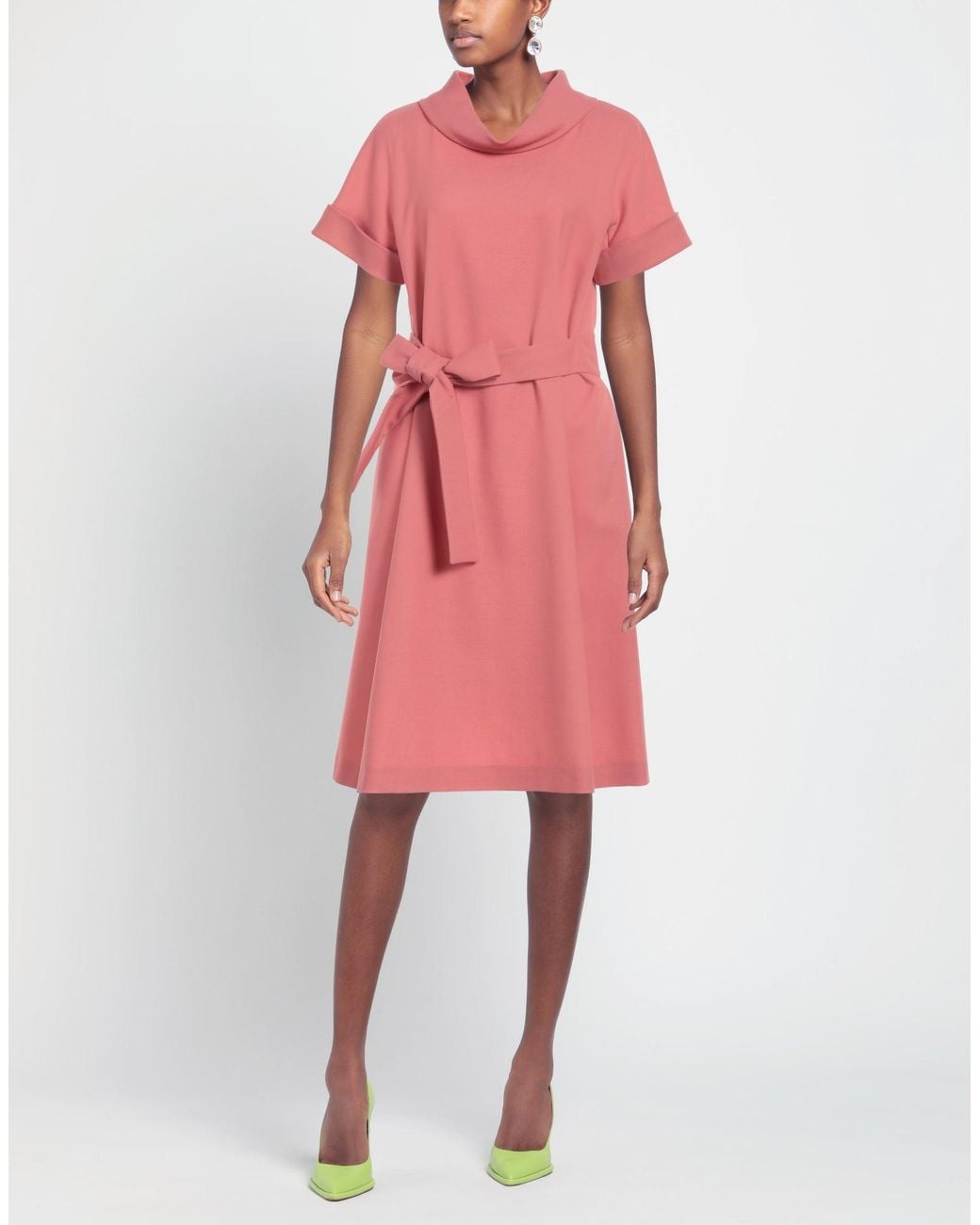 Boutique Moschino Pink Midi Dress