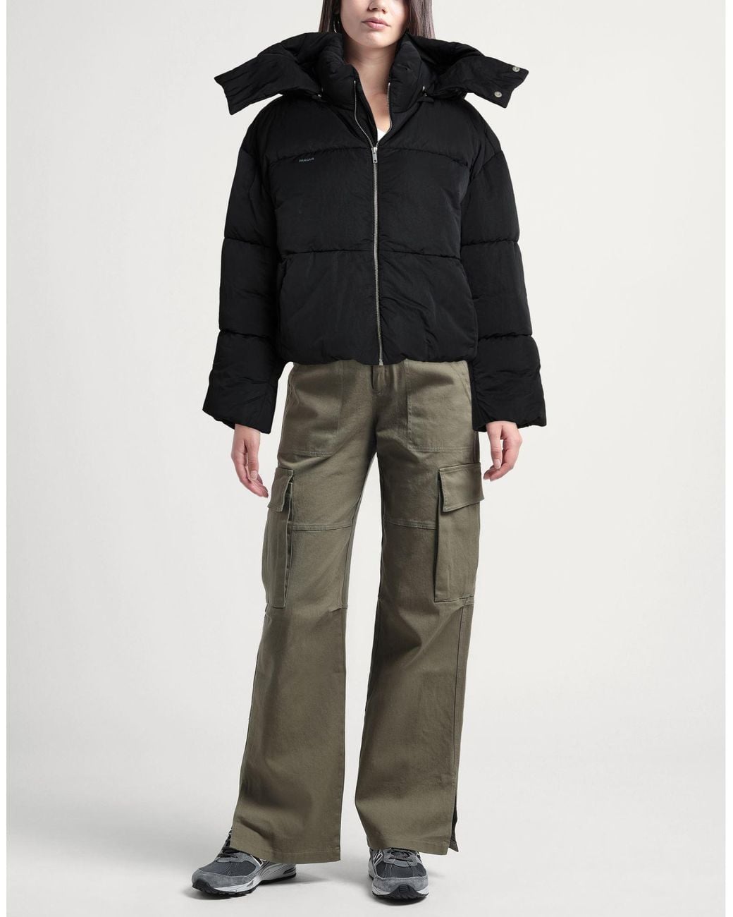 PANGAIA Black Puffer Polyamide