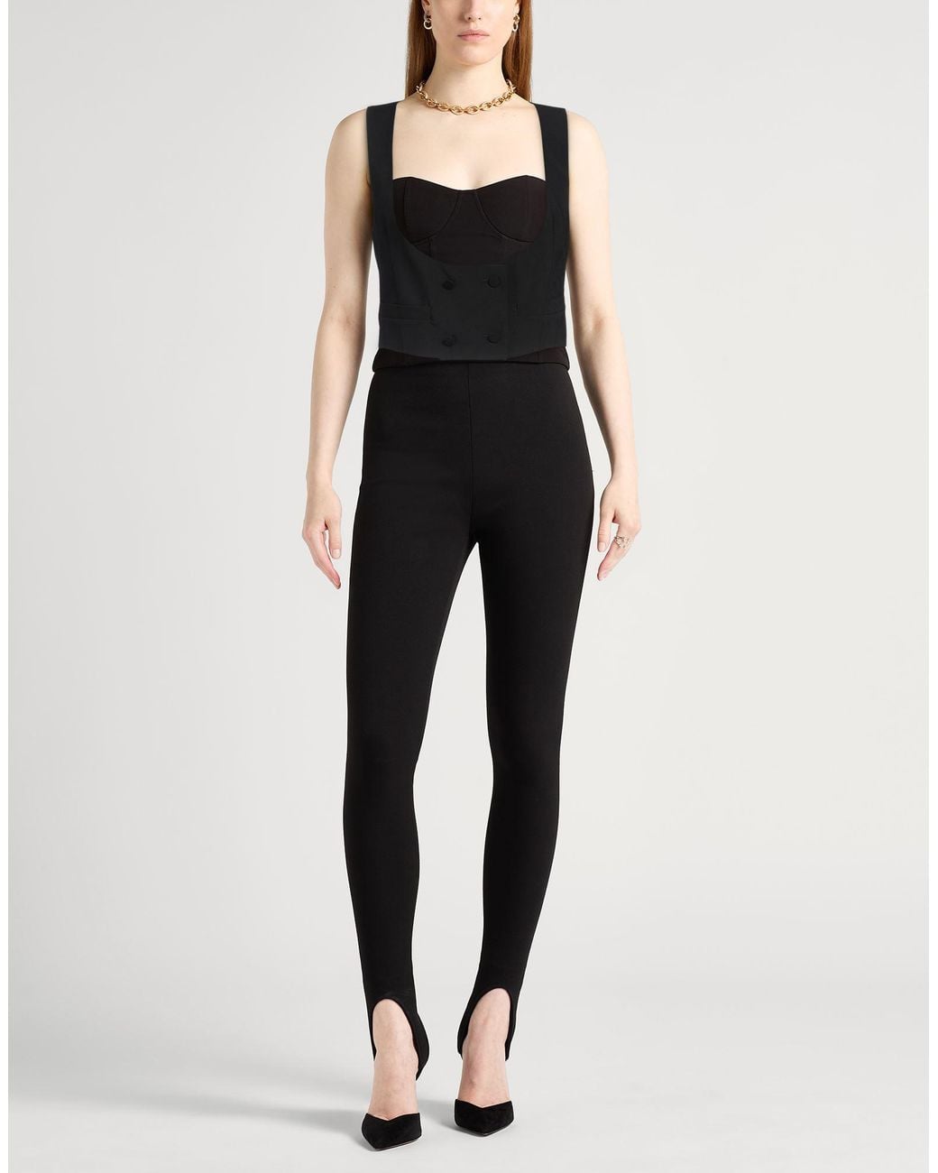 Dondup Black Waistcoat