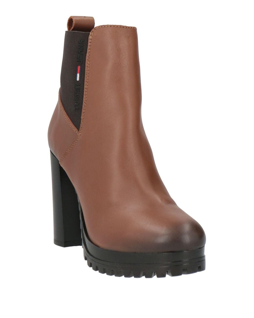Tommy Hilfiger Brown Ankle Boots Leather