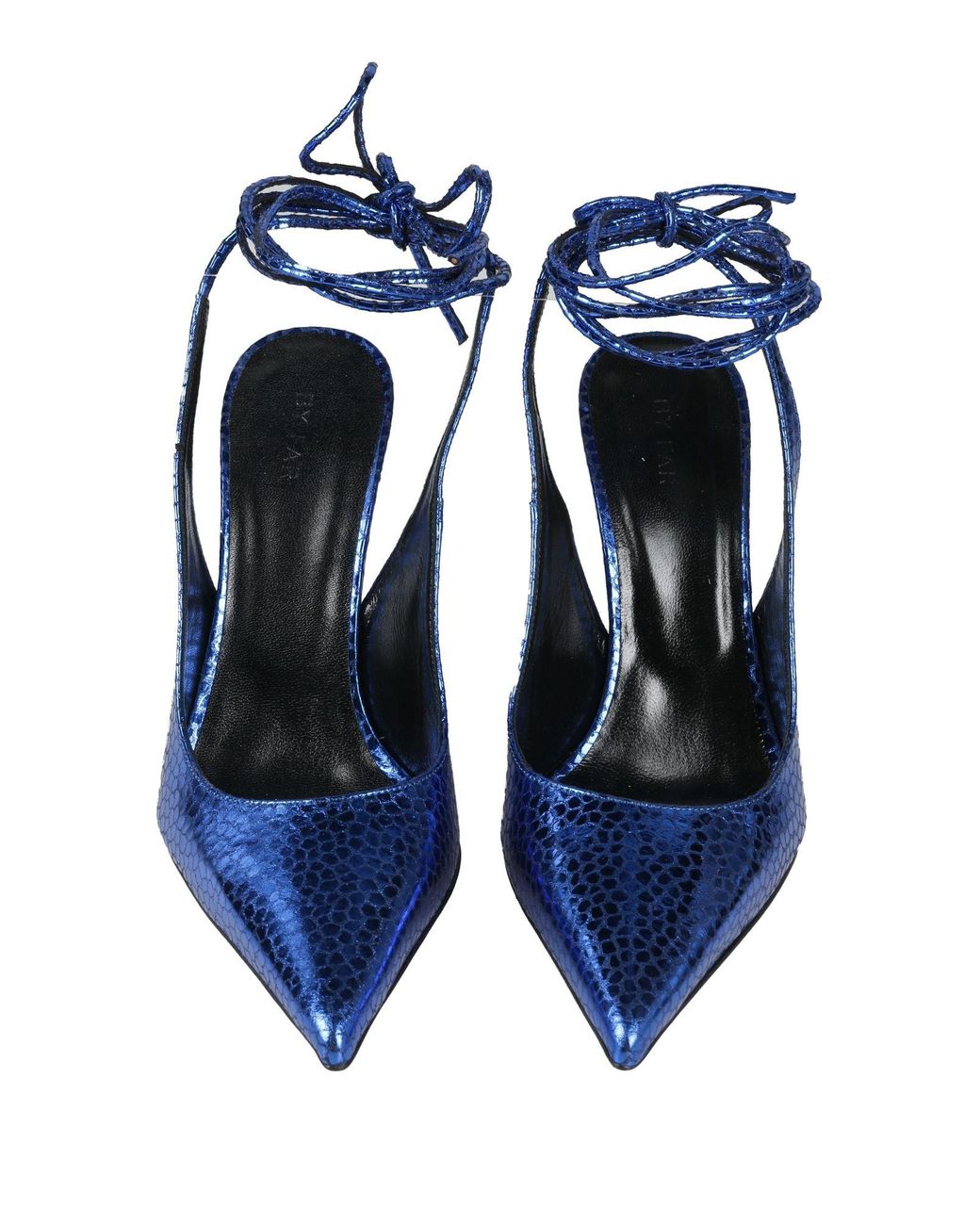 By Far Blue Pumps Leather