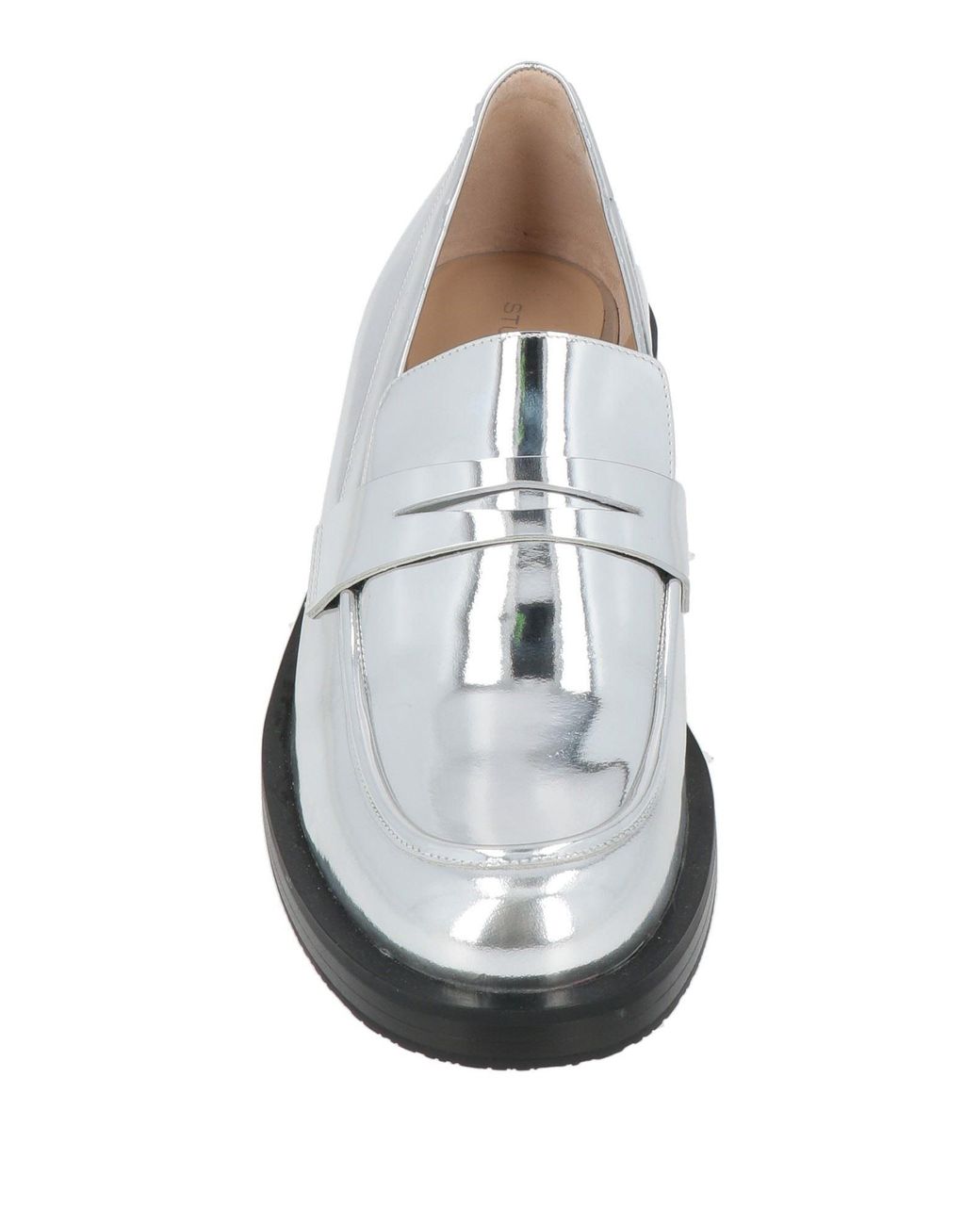 Stuart Weitzman White Loafer