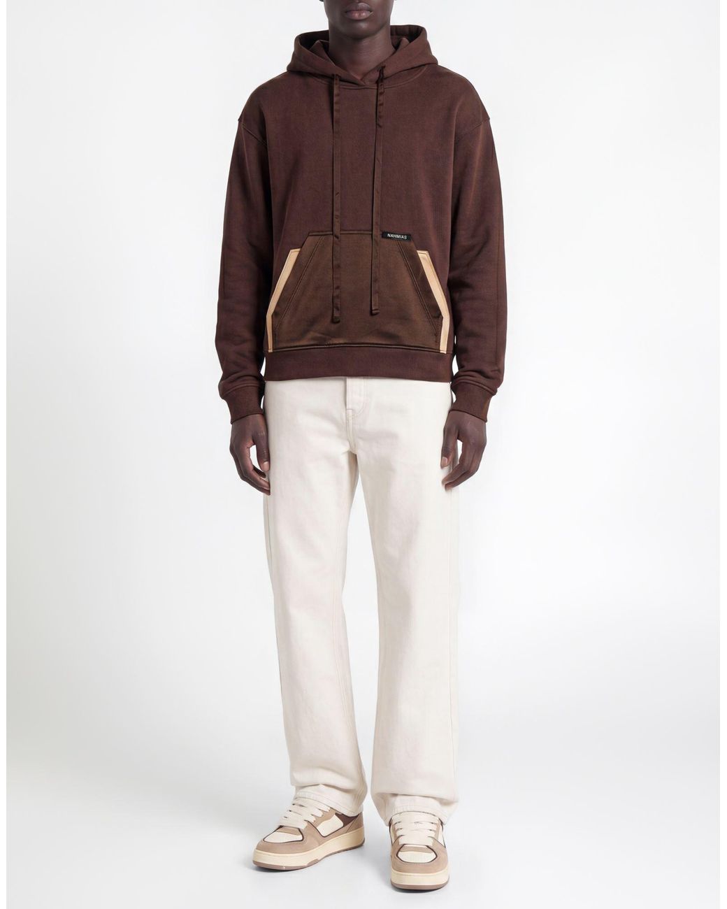 NAHMIAS Brown Sweatshirt Cotton for men