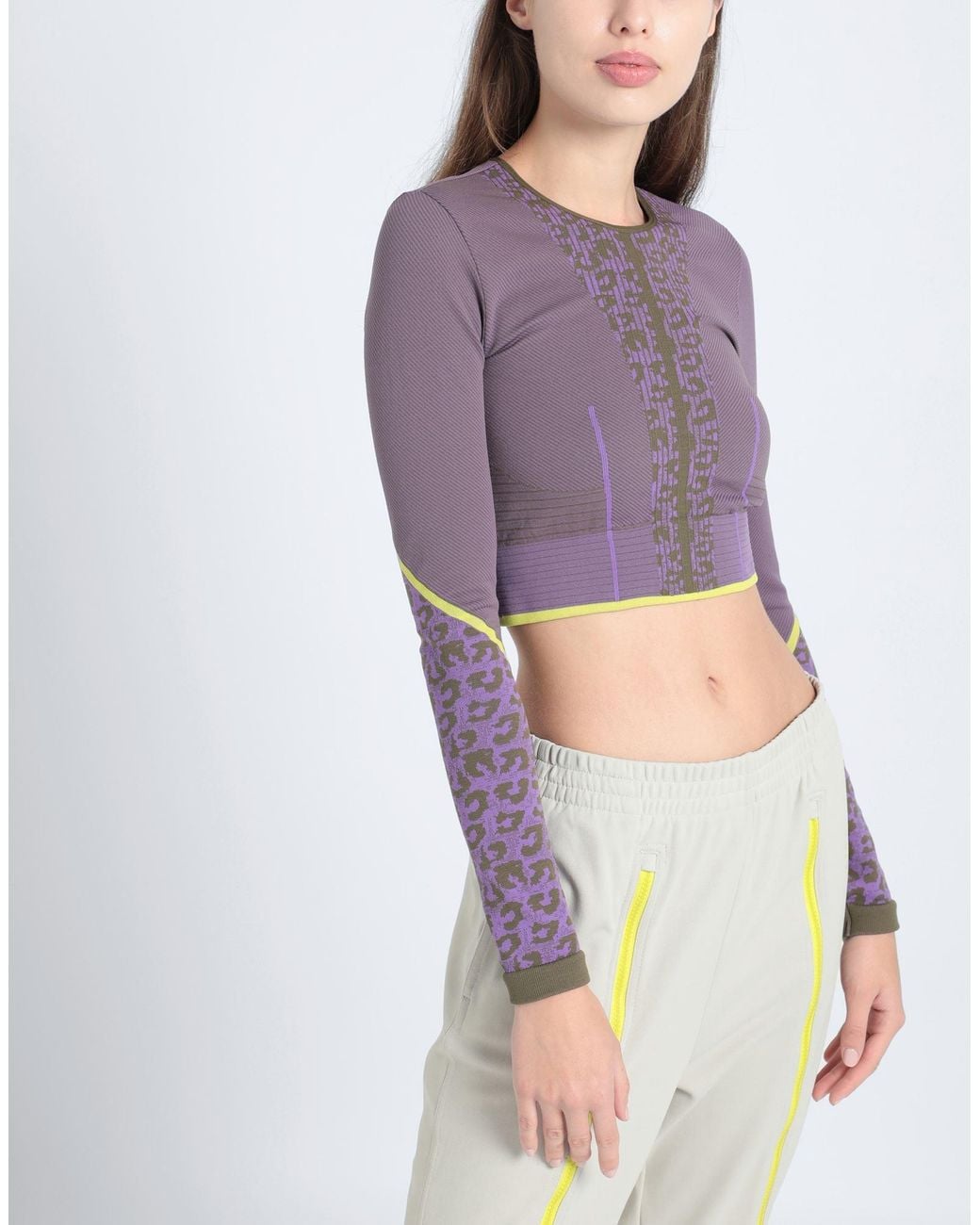Adidas By Stella McCartney Purple Top