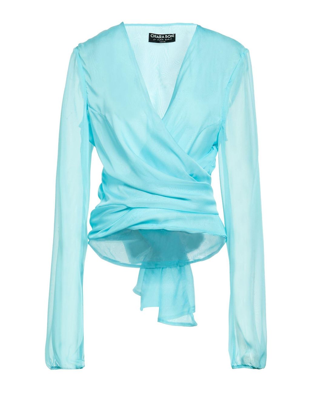 La Petite Robe Di Chiara Boni Blue Top