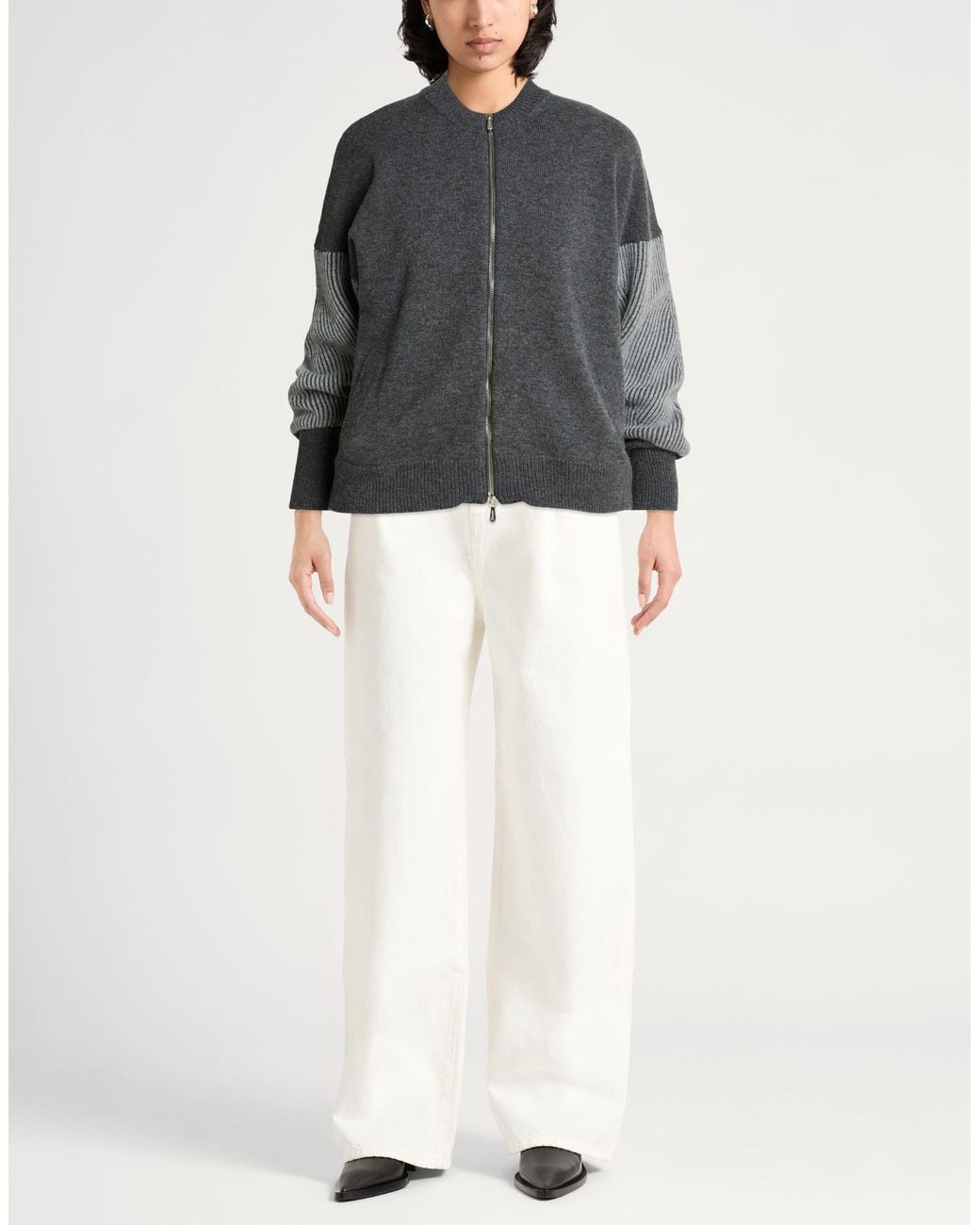 Drumohr Gray Cardigan