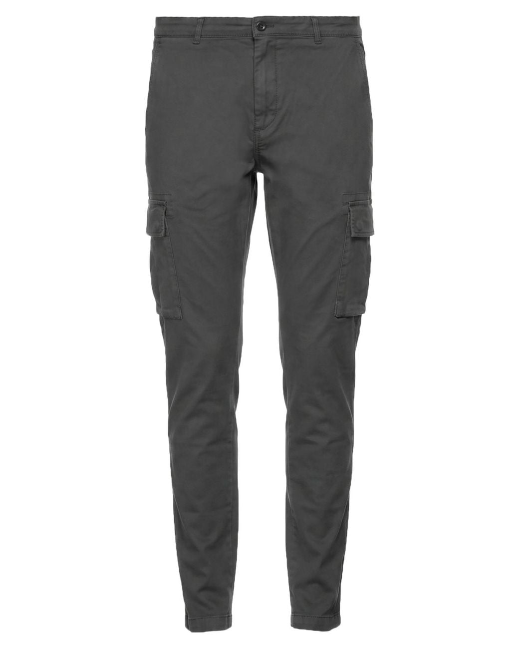 Lyle & Scott Gray Pants Cotton, Elastane for men