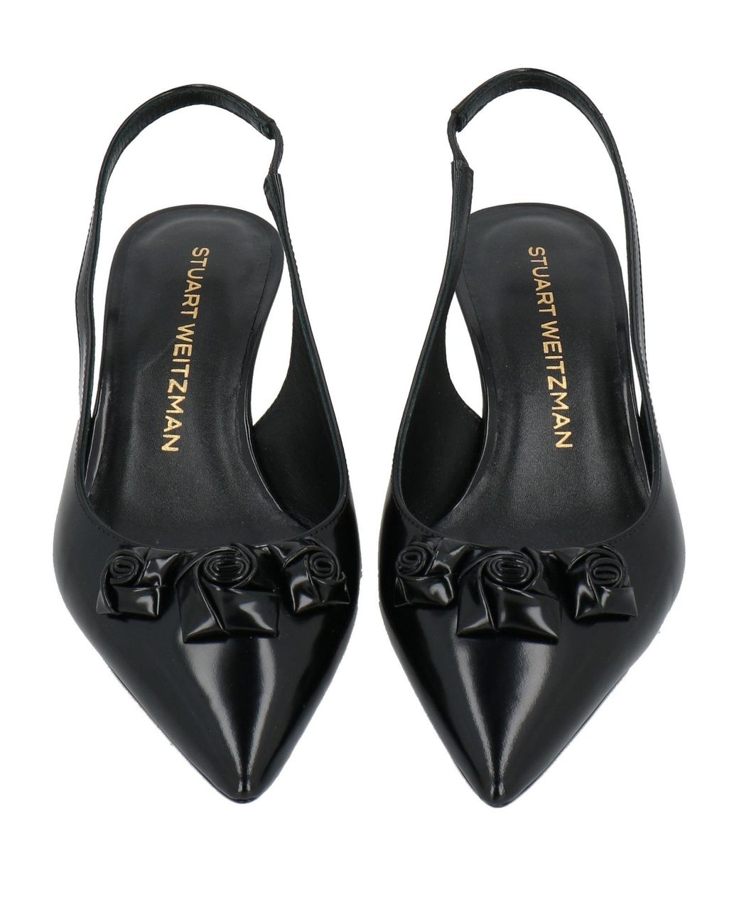 Stuart Weitzman Black Pumps Leather