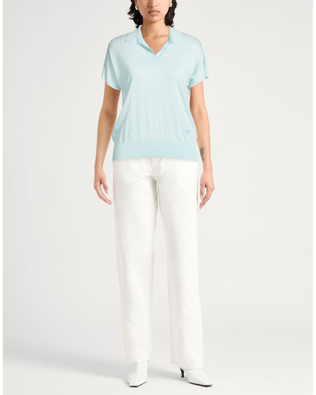Polo Emporio Armani de color Blue