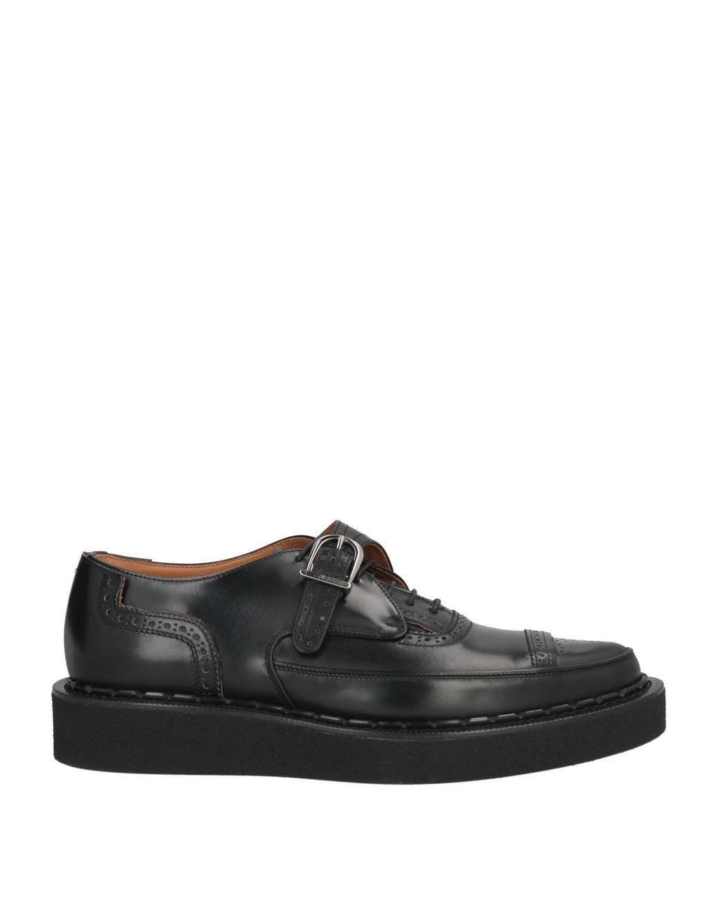 Maison Margiela Black Lace-Up Shoes for men