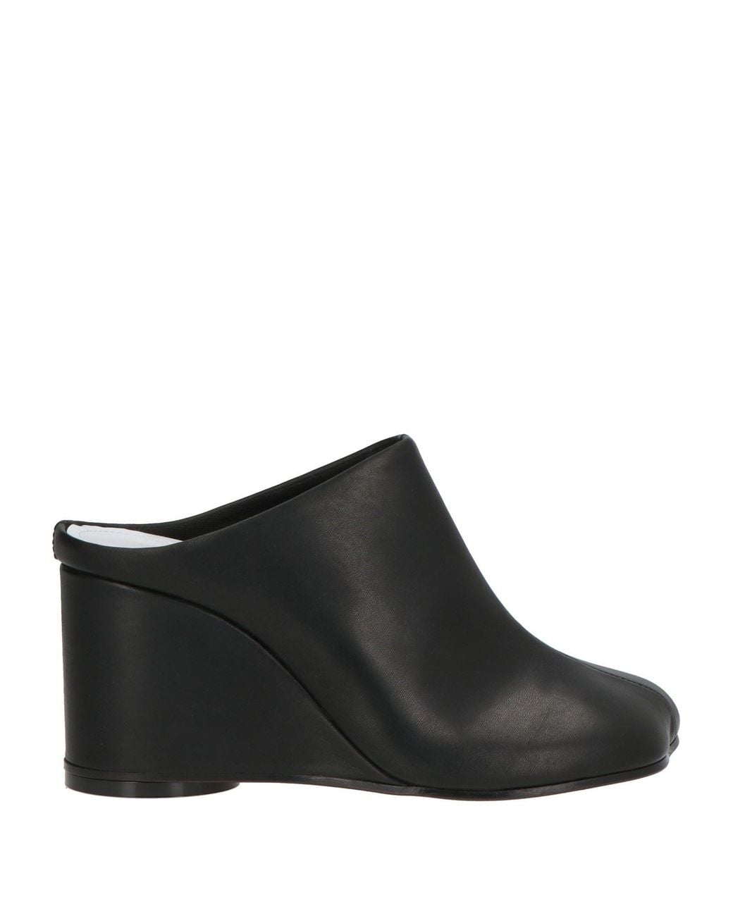 MM6 by Maison Margiela Black Mules & Clogs