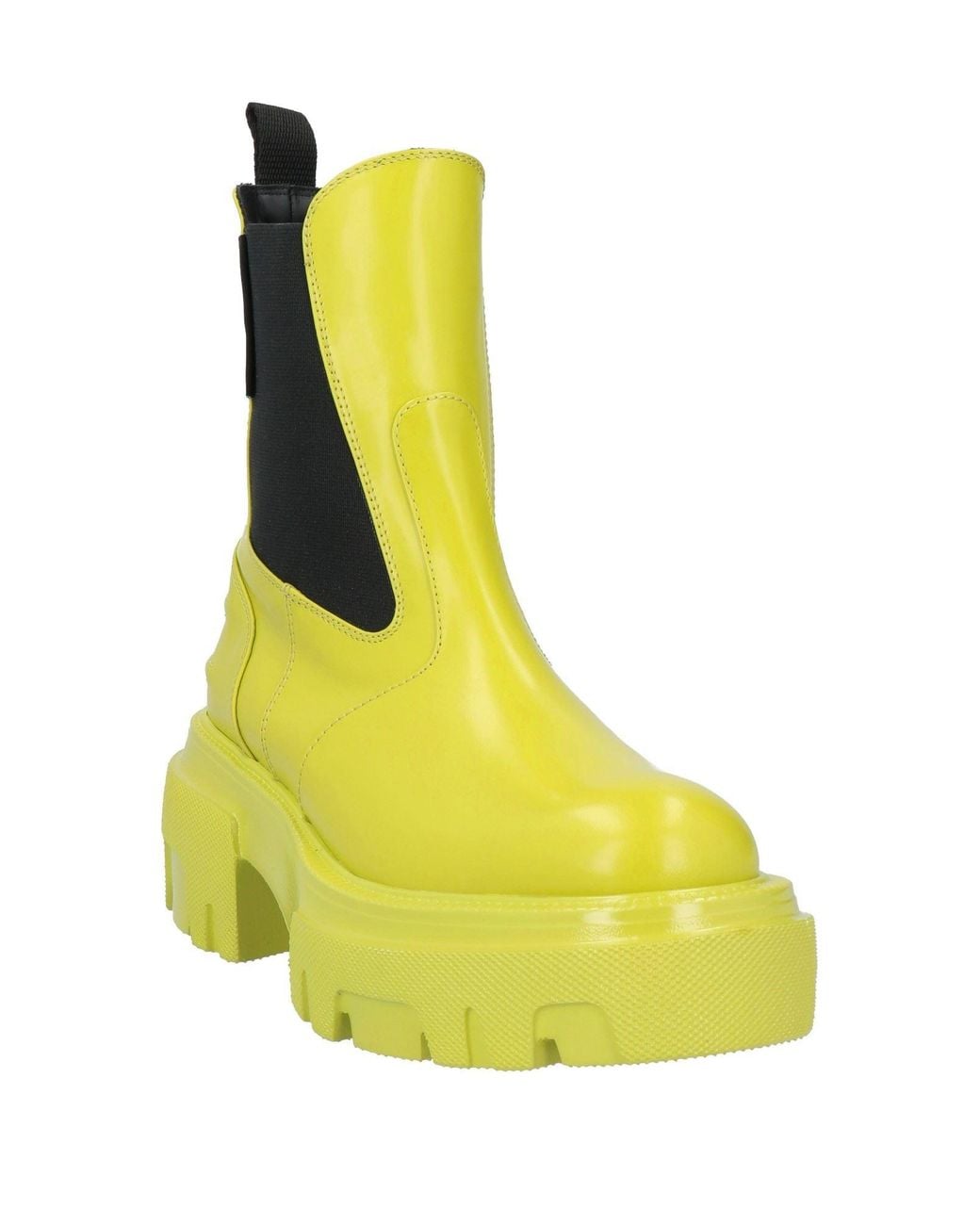 MSGM Yellow Ankle Boots