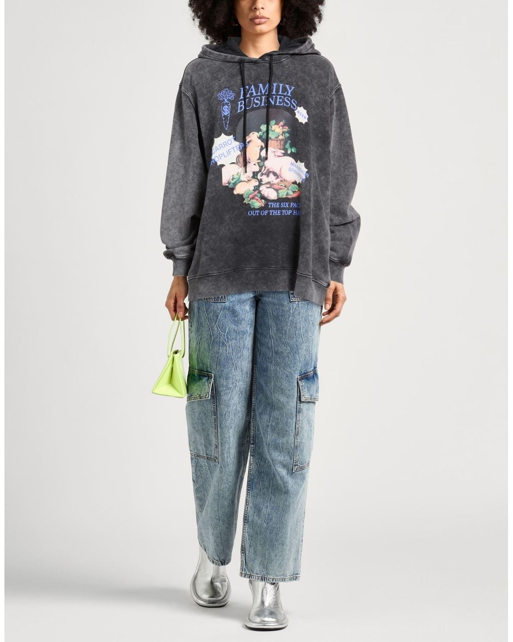 MSGM Gray Sweatshirt