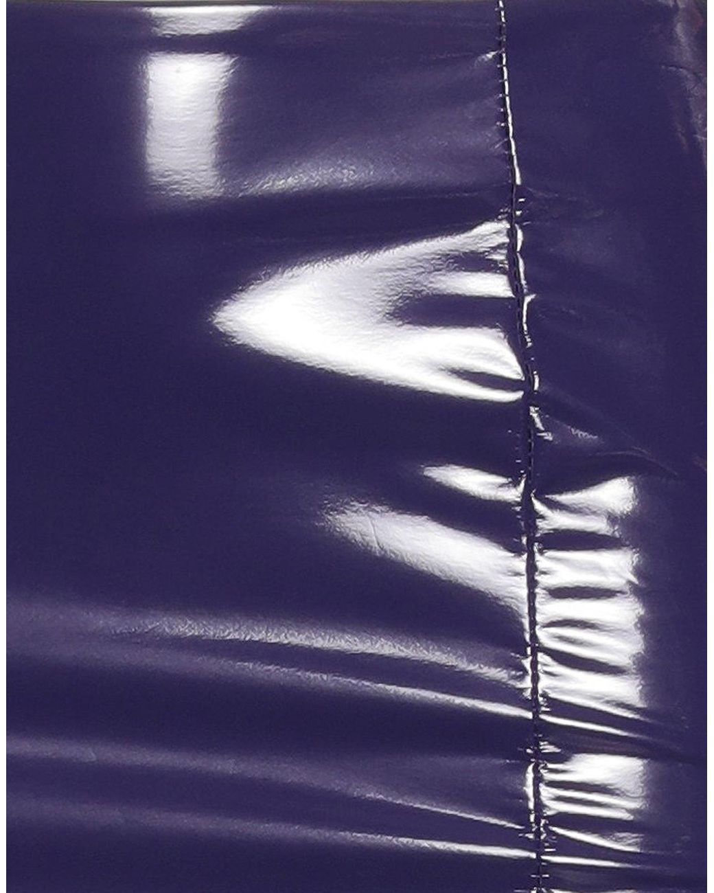 VANESSA SCOTT Blue Mini Skirt Polyester, Polyurethane, Elastane