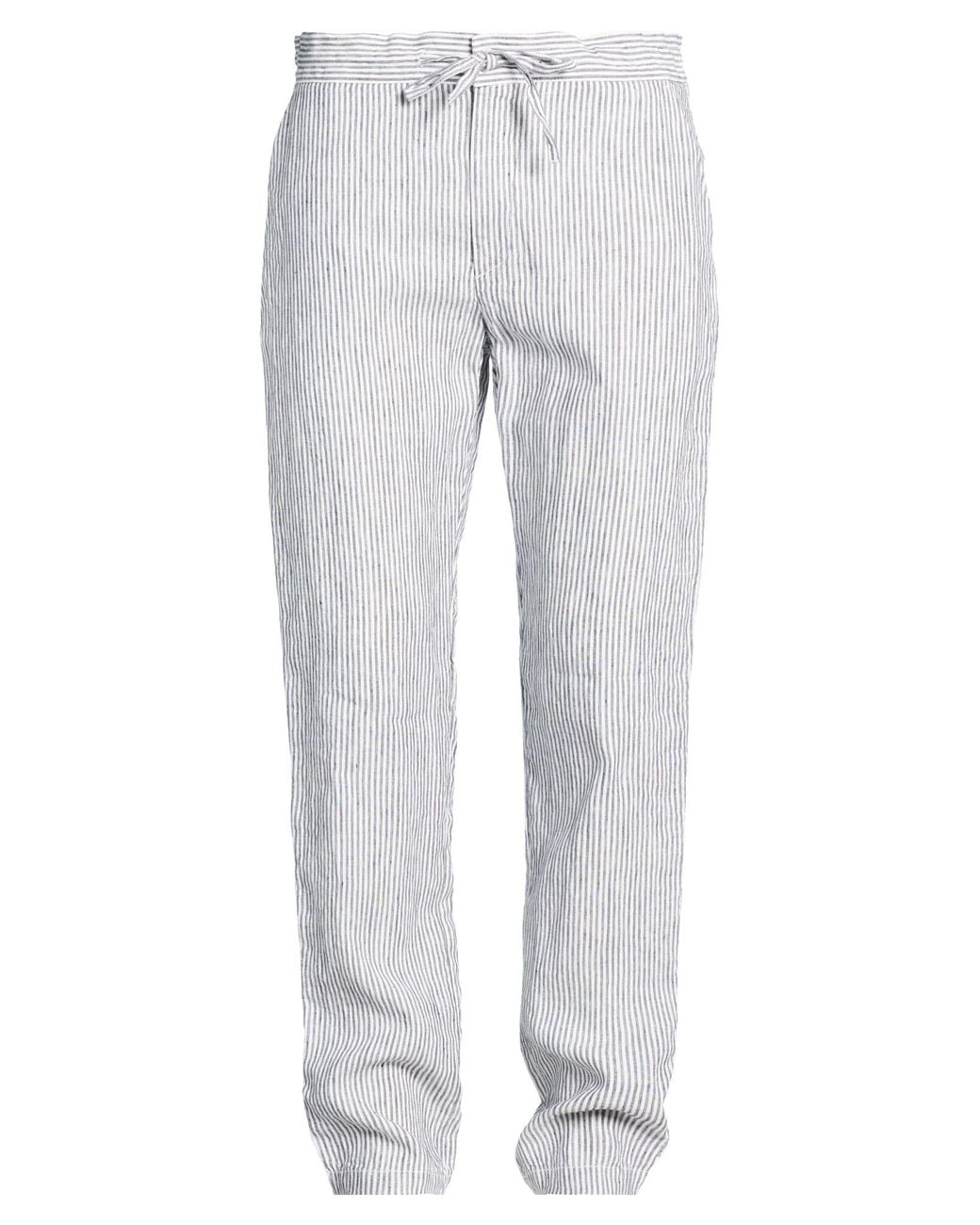 120% Lino Gray Trouser for men