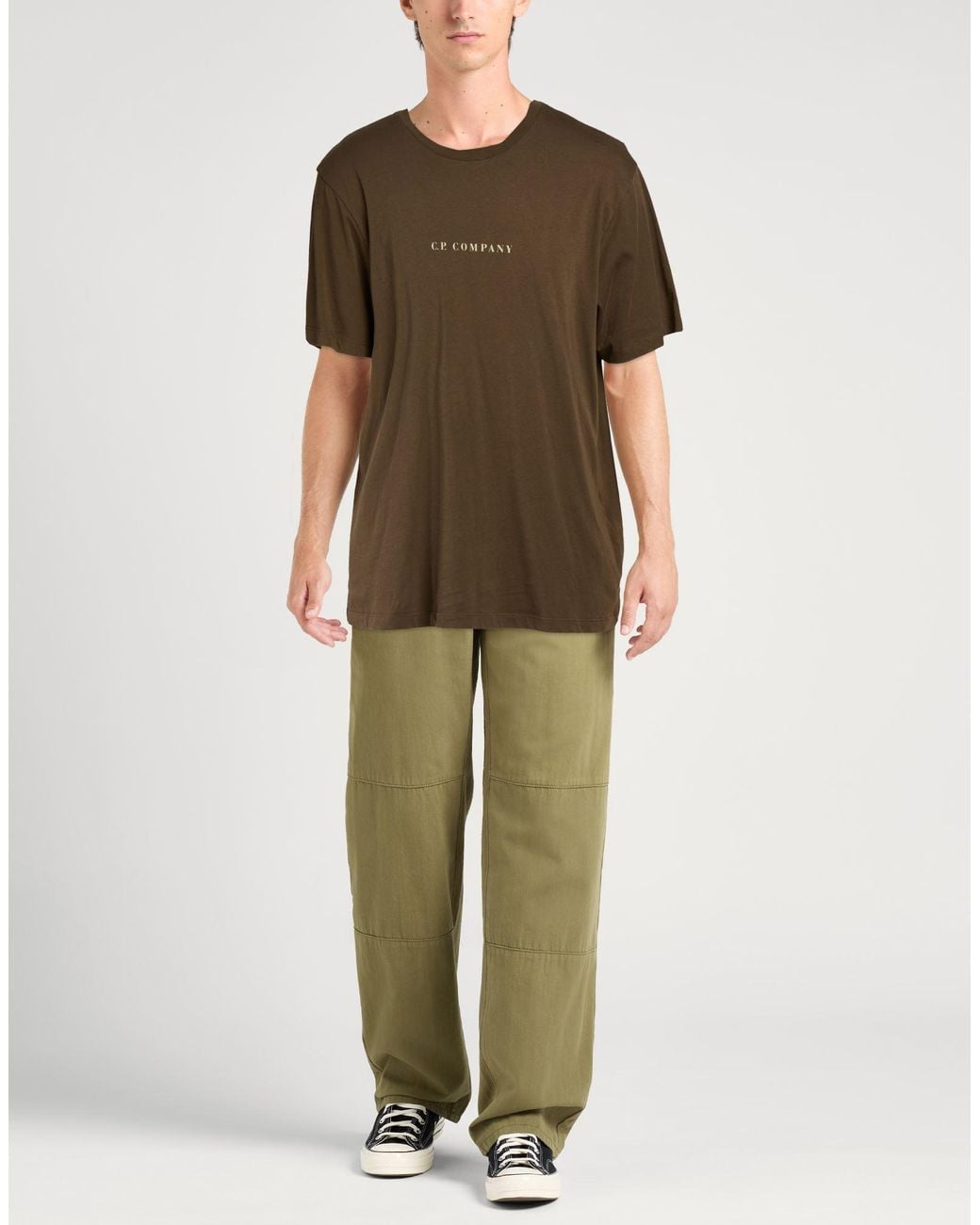C P Company Green T-Shirts for men