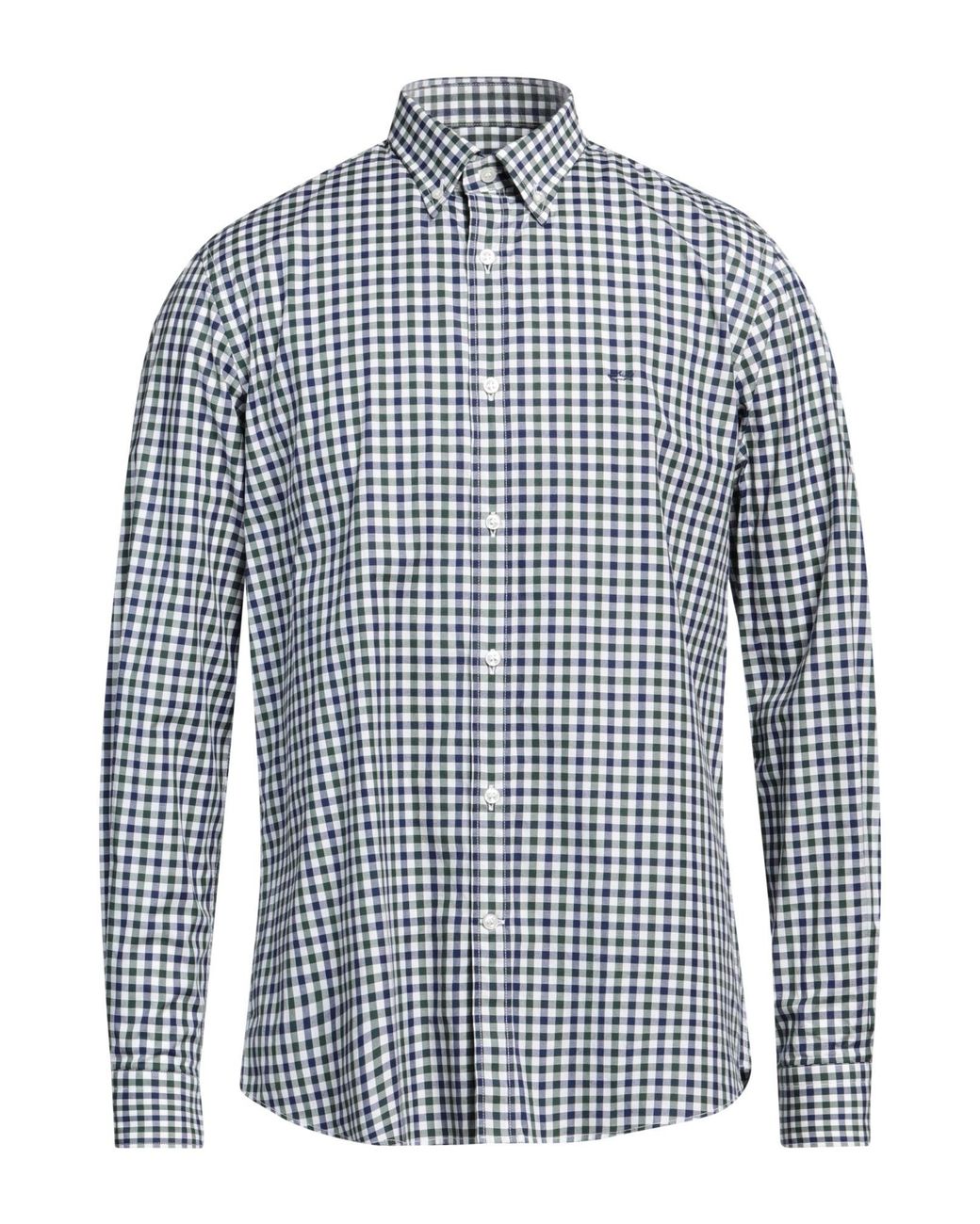 Paul & Shark Blue Shirt Cotton for men