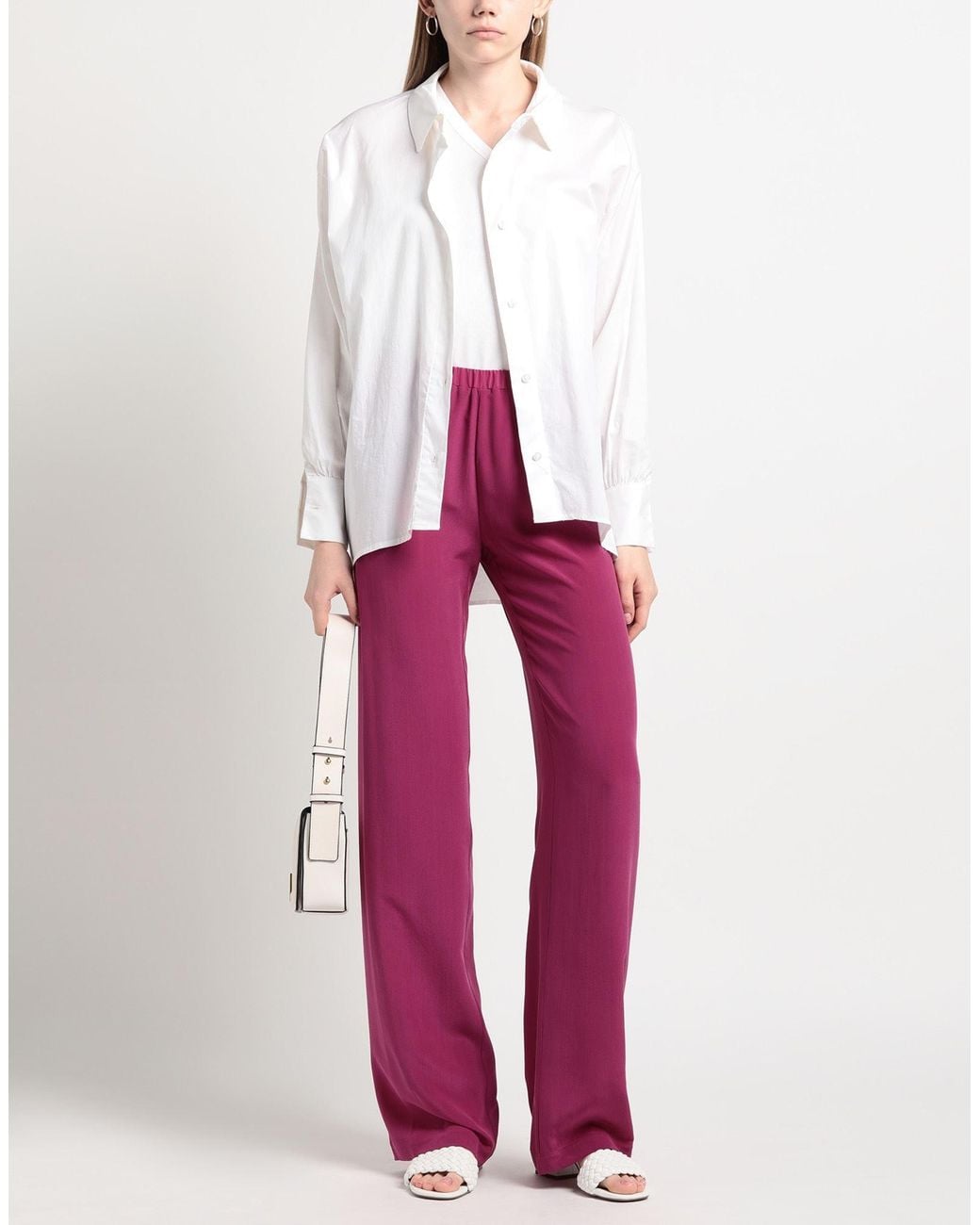 Gentry Portofino Pink Pants Silk